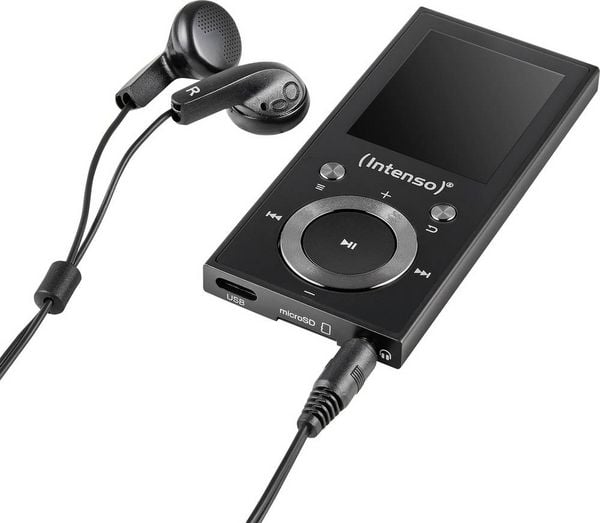 Produktbild: Intenso Music Walker MP3-Player 64GB Schwarz Bluetooth&reg;