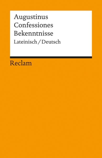 Produktbild: Confessiones / Bekenntnisse