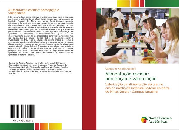 Produktbild: Alimenta&ccedil;&atilde;o escolar: percep&ccedil;&atilde;o e valoriza&ccedil;&atilde;o