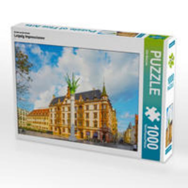 CALVENDO Puzzle Ein Motiv aus dem Kalender Leipzig Impressionen | 1000 Teile Lege-Größe 64x48cm Foto-Puzzle für glückliche Stunden