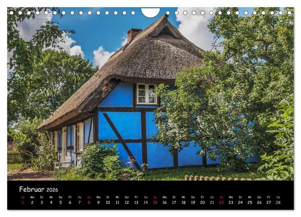 Produktbild: Insel Usedom (Wandkalender 2026 DIN A4 quer), CALVENDO Monatskalender