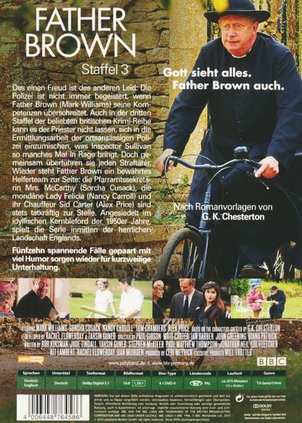 Produktbild: Father Brown - Staffel 3 [4 DVDs]