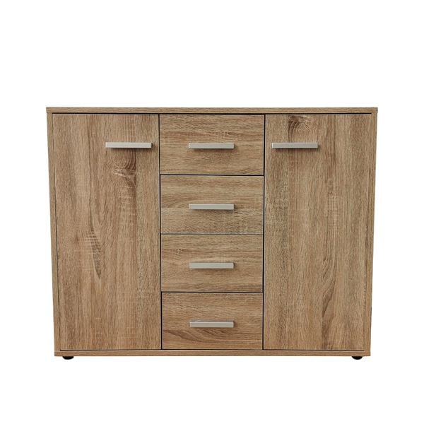 HTI-Living Sideboard Nina mit 4 Schubladen Sonoma