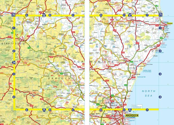 Produktbild: Scotland A-Z Road Atlas