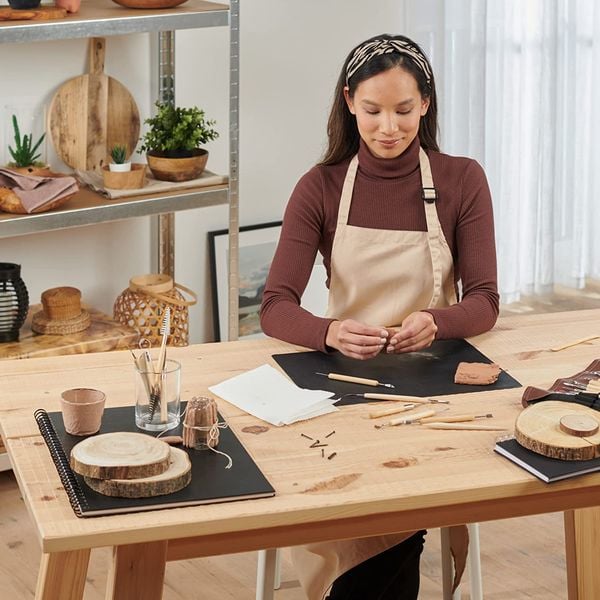Produktbild: STAEDTLER Modelliermasse FIMO&reg; air wood-effect