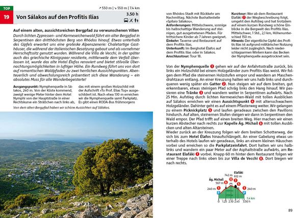 Produktbild: ROTHER Wanderf&uuml;hrer Rhodos mit Symi und Chalki