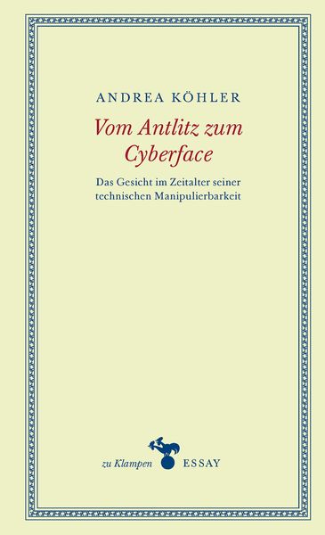 Produktbild: Vom Antlitz zum Cyberface