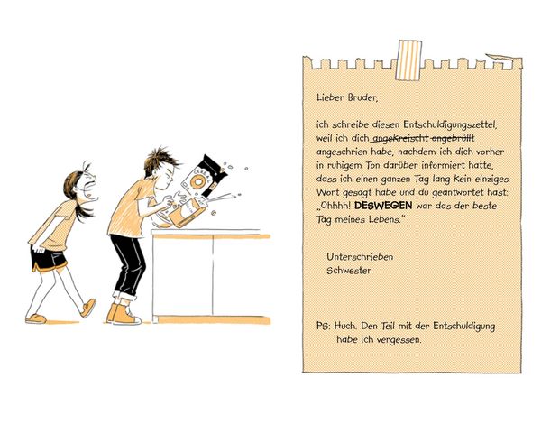 Produktbild: Lieber Bruder, tut mir (gar nicht) leid ...