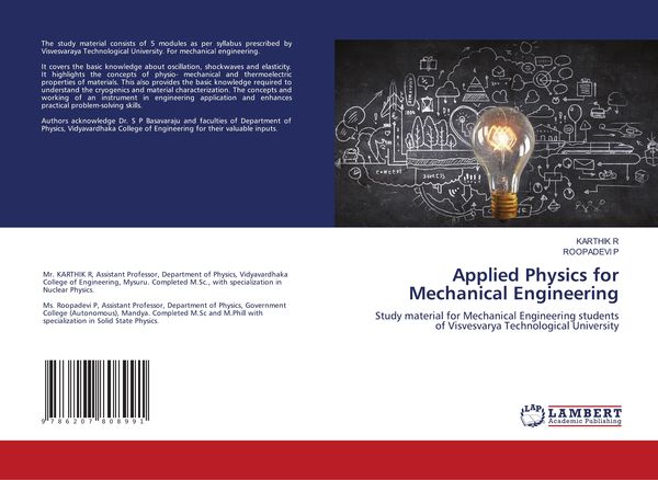 Produktbild: Applied Physics for Mechanical Engineering