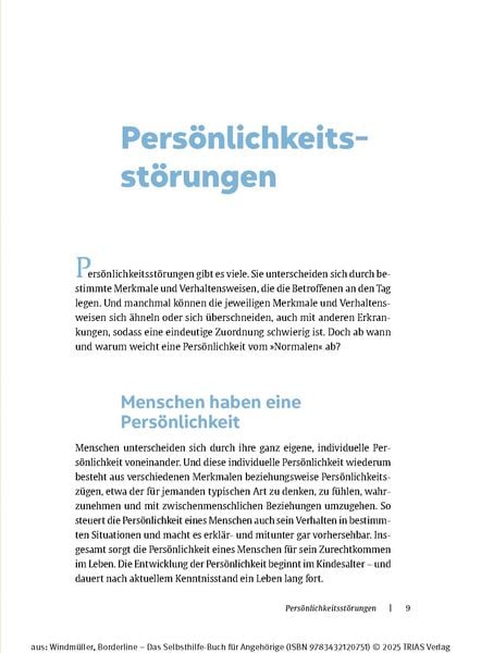 Produktbild: Borderline - Das Selbsthilfe-Buch f&uuml;r Angeh&ouml;rige