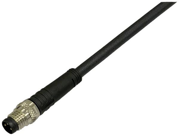 Produktbild: BKL Electronic 2700018 Sensor-/Aktor-Anschlussleitung M8 Stecker, gerade 2 m Polzahl Sensoren: 3 1 St.