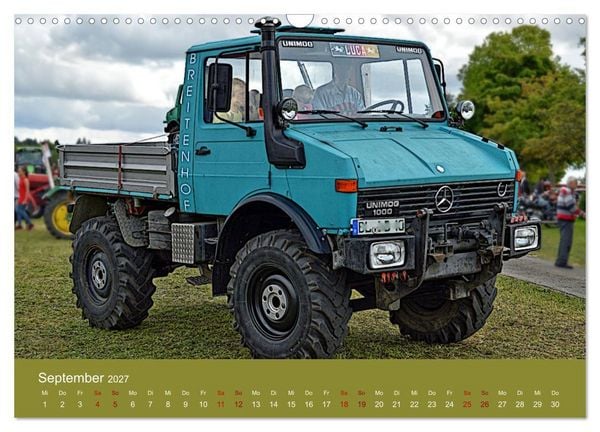 Produktbild: Ein Mythos mit Stern - das Universalmotorger&auml;t (Wandkalender 2027 DIN A3 quer), CALVENDO Monatskalender