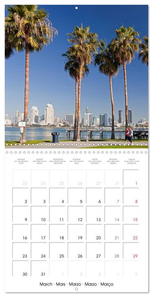 Produktbild: California - USA (Wall Calendar 2026 12 &times; 12 Inch) CALVENDO 12 Month Wall Calendar