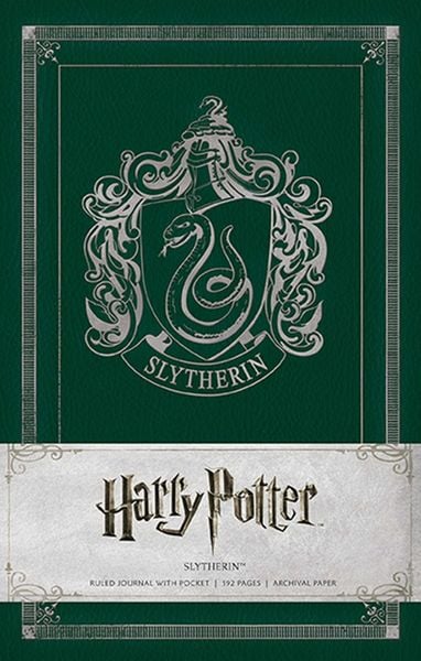 Produktbild: Harry Potter Slytherin Hardcover Ruled Journal