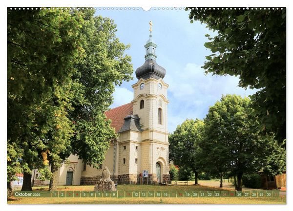 Produktbild: Brandenburg - Sch&ouml;ne Ausflugsziele n&ouml;rdlich von Berlin (Wandkalender 2026 DIN A2 quer), CALVENDO Monatskalender