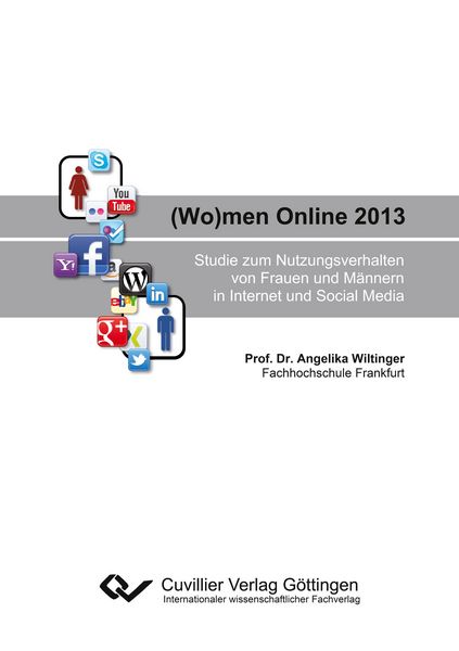 Produktbild: (Wo)men Online 2013. Studie zum Nutzungsverhalten von Frauen und M&auml;nnern in Internet und Social Media
