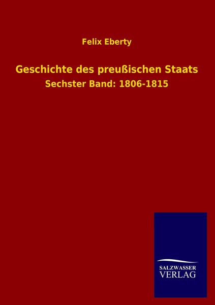 Produktbild: Geschichte des preu&szlig;ischen Staats