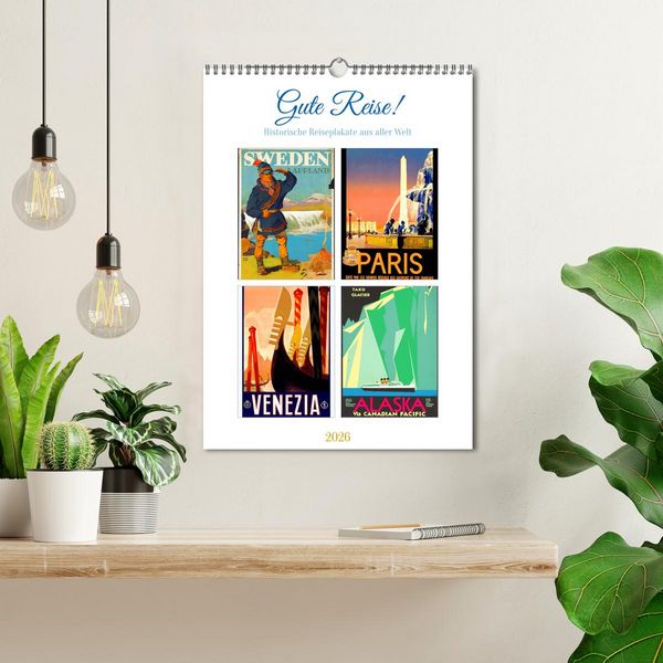 Produktbild: Gute Reise! (Wandkalender 2026 DIN A3 hoch), CALVENDO Monatskalender