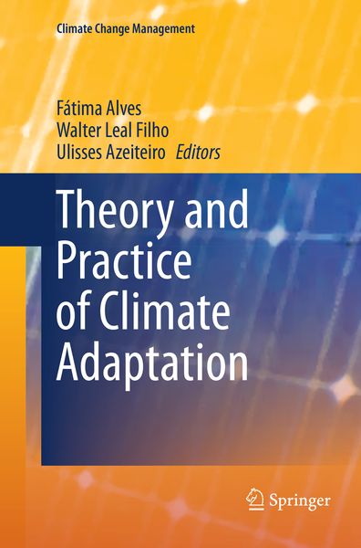 Produktbild: Theory and Practice of Climate Adaptation