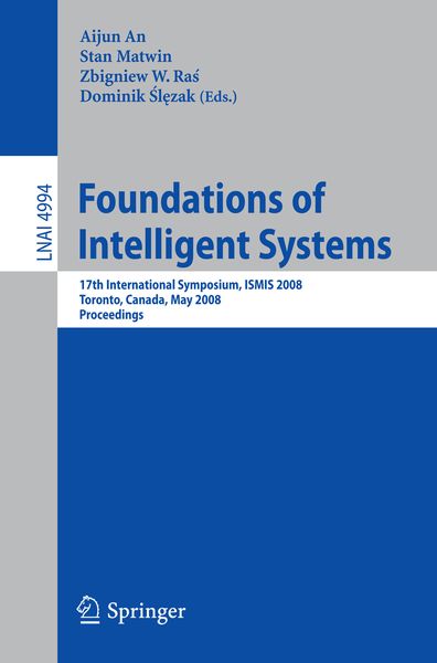 Produktbild: Foundations of Intelligent Systems