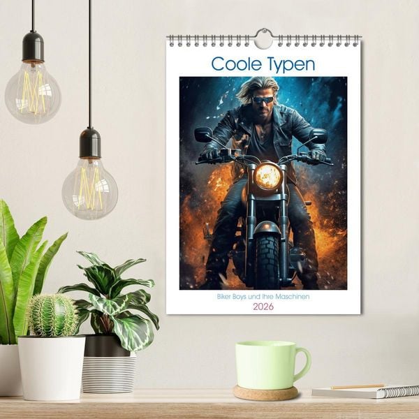 Produktbild: Coole Typen (Wandkalender 2026 DIN A4 hoch), CALVENDO Monatskalender