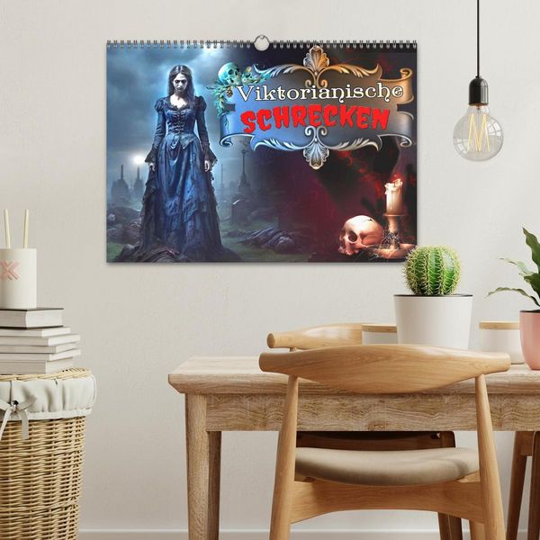 Produktbild: Viktorianische Schrecken (Wandkalender 2026 DIN A3 quer), CALVENDO Monatskalender