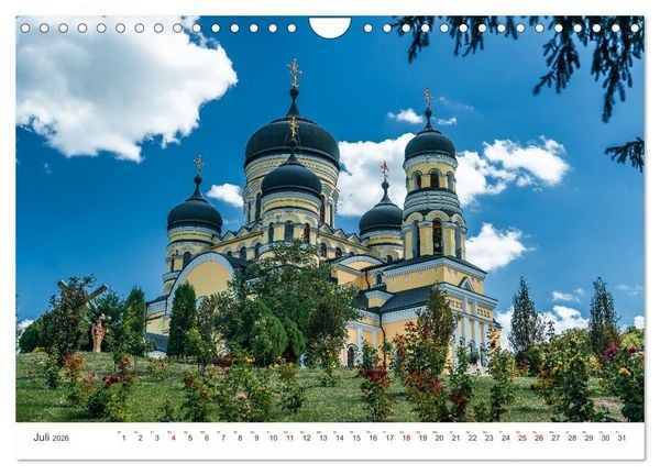 Produktbild: Republik Moldawien - Das s&uuml;dosteurop&auml;ische Kleinod (Wandkalender 2026 DIN A4 quer), CALVENDO Monatskalender