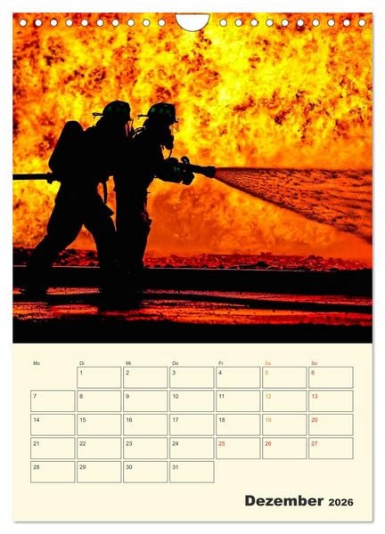 Produktbild: Feuerwehr - selbstloser Dienst weltweit (Wandkalender 2026 DIN A4 hoch), CALVENDO Monatskalender