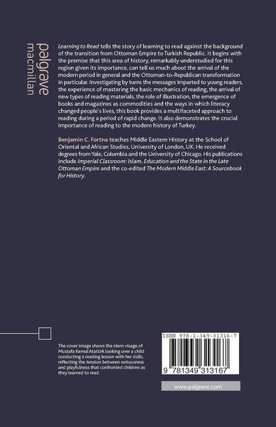 Produktbild: Learning to Read in the Late Ottoman Empire and the Early Turkish Republic