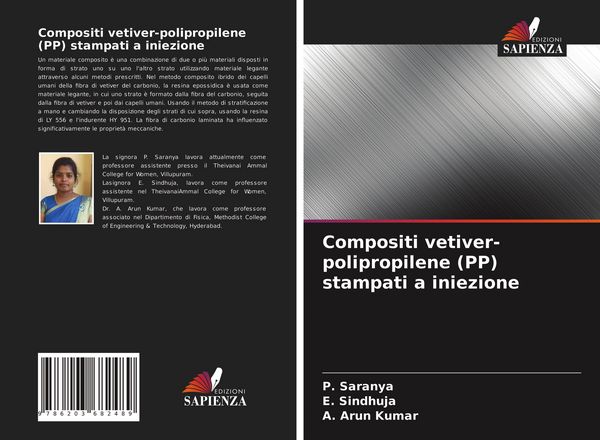 Produktbild: Compositi vetiver-polipropilene (PP) stampati a iniezione