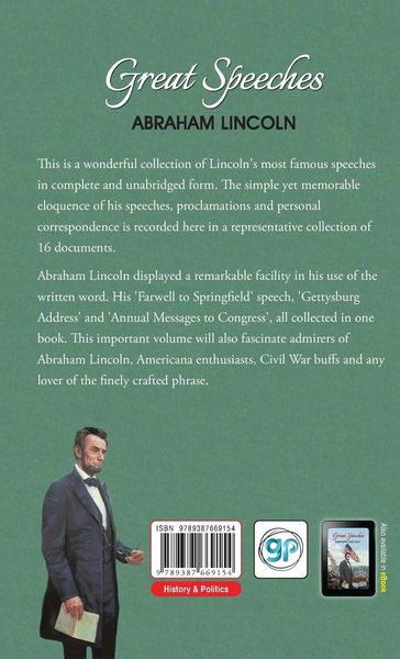 Produktbild: Great Speeches of Abraham Lincoln