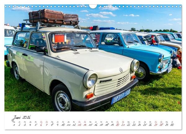 Produktbild: Trabi-Treffen (Wandkalender 2026 DIN A3 quer), CALVENDO Monatskalender