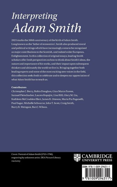 Produktbild: Interpreting Adam Smith