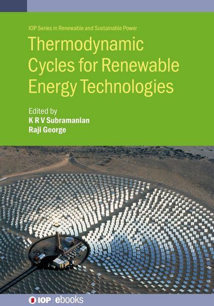 Produktbild: Thermodynamic Cycles for Renewable Energy Technologies