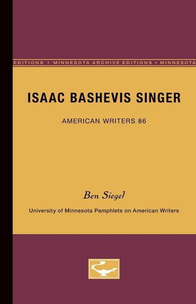 Produktbild: Isaac Bashevis Singer - American Writers 86