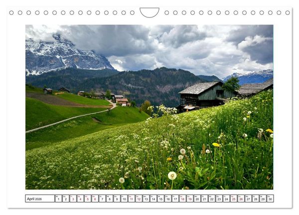 Produktbild: S&uuml;dtirol - Das Gadertal und seine Naturparks (Wandkalender 2026 DIN A4 quer), CALVENDO Monatskalender
