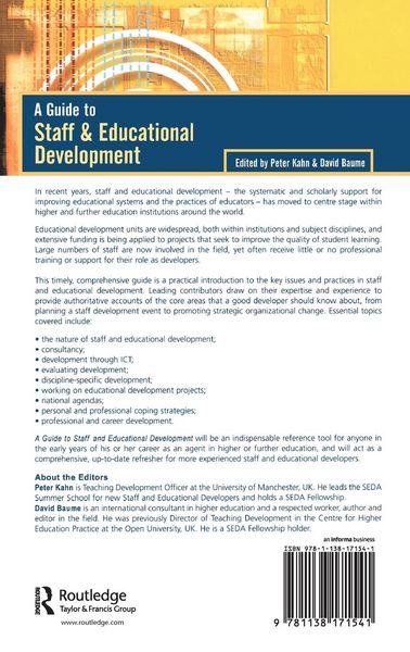 Produktbild: A Guide to Staff & Educational Development