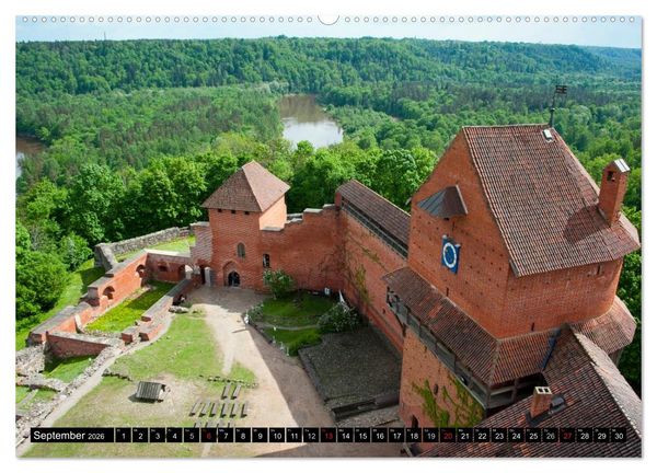 Produktbild: Lettlands Sch&ouml;nheiten (hochwertiger Premium Wandkalender 2026 DIN A2 quer), Kunstdruck in Hochglanz