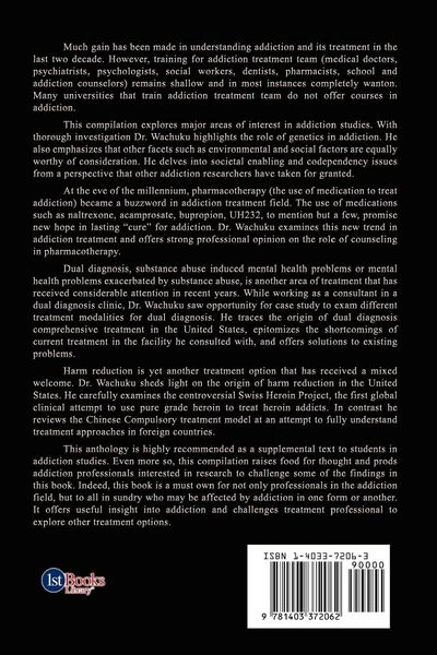 Produktbild: Anthology of Monographs on Addiction Studies