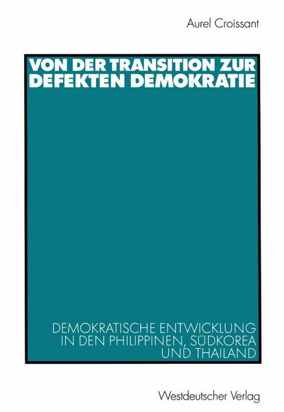 Produktbild: Von der Transition zur defekten Demokratie