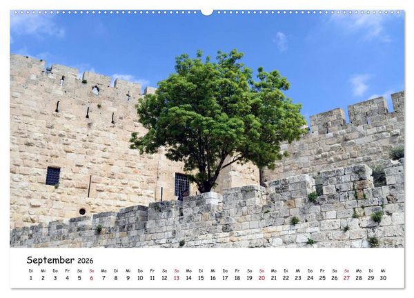 Produktbild: Traumziel Israel (hochwertiger Premium Wandkalender 2026 DIN A2 quer), Kunstdruck in Hochglanz