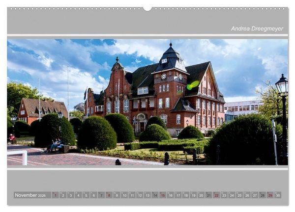 Produktbild: Papenburg-Panorama (Wandkalender 2026 DIN A2 quer), CALVENDO Monatskalender