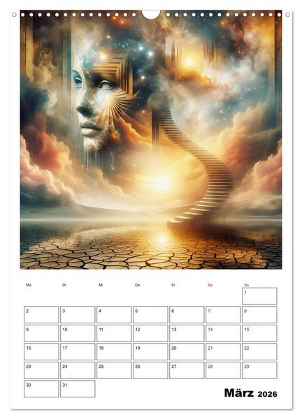 Produktbild: Treppen der Illusionen (Wandkalender 2026 DIN A3 hoch), CALVENDO Monatskalender