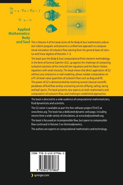Produktbild: Computational Turbulent Incompressible Flow