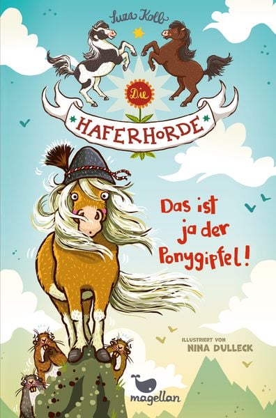 Die Haferhorde - Das ist ja der Ponygipfel!, Gebundene Ausgabe von Suza Kolb, Magellan, 978-3-7348-4035-7