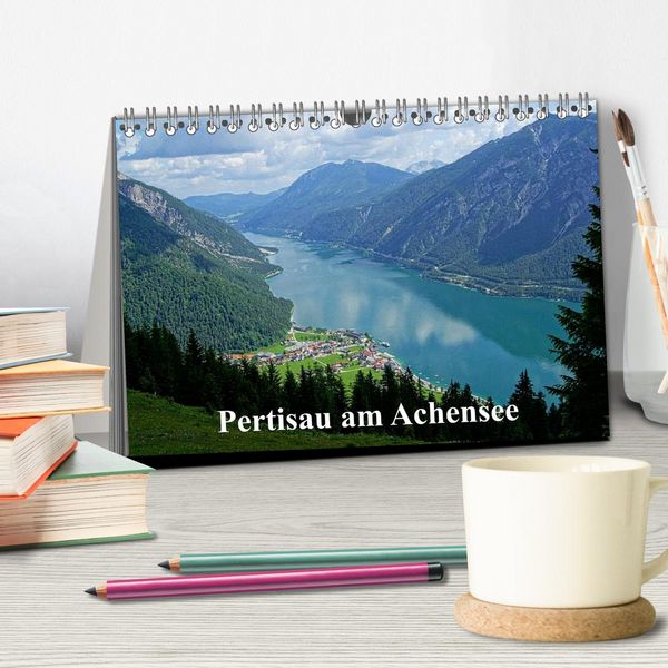 Produktbild: Pertisau am Achensee (Tischkalender 2026 DIN A5 quer), CALVENDO Monatskalender