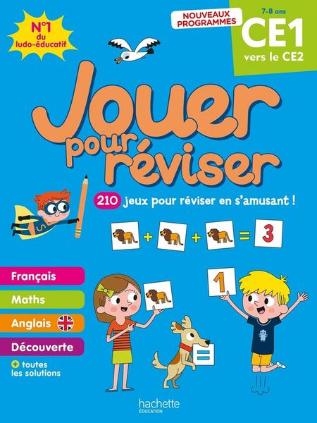 Produktbild: Jouer pour r&eacute;viser, du CE1 vers le CE2, 7-8 ans