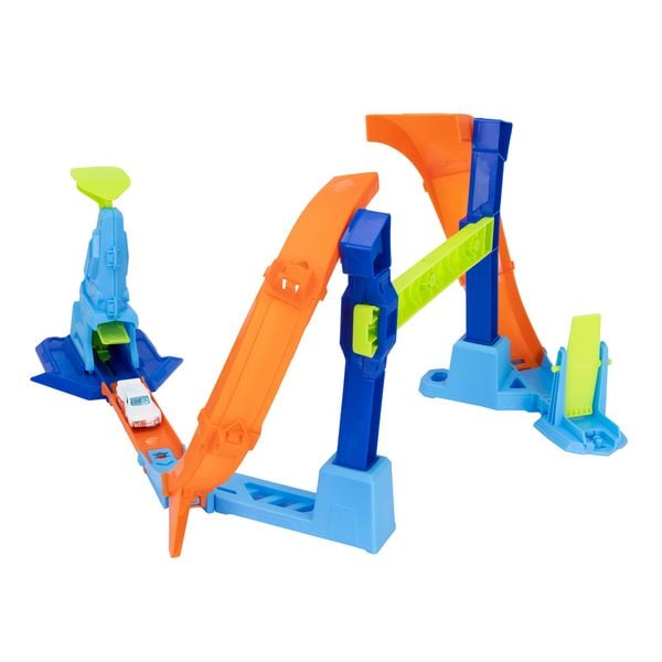 Produktbild: Hot Wheels Stunt Tracks - Corkscrew Jump Champion