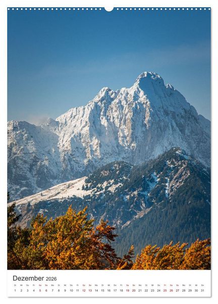 Produktbild: Herbstliches Allg&auml;u (Wandkalender 2026 DIN A2 hoch), CALVENDO Monatskalender