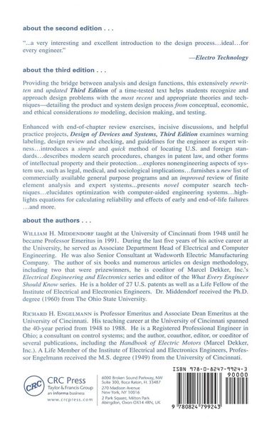 Produktbild: Design of Devices and Systems